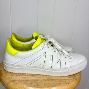 PS821 Alpha Fluro Shoes Neon - Size 40 Limited VIP #11 of 17 - RARE White Yellow